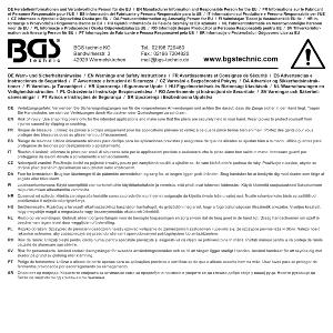 PINCE A CIRCLIPS INTERNES ET EXTERNES BGS TECHNIC +4 PAIRES D'EMBOUTS