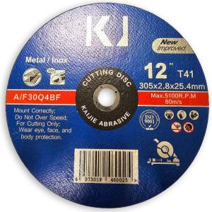Lot De 5 Disques à Tronçonner Métal/Inox 305 X 2.8 X 25.4 Mm – Haute Performance Pour Scie Circulaire