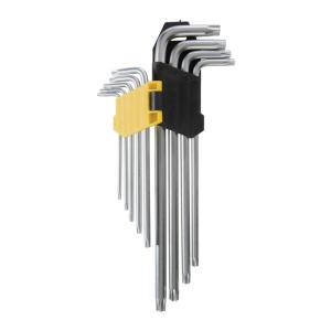 CLES TORX EXTRA LONGUES EXPERT T10 à T50 - JEU DE 9 CLES