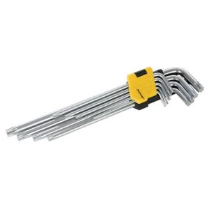 CLES TORX EXTRA LONGUES EXPERT T10 à T50 - JEU DE 9 CLES