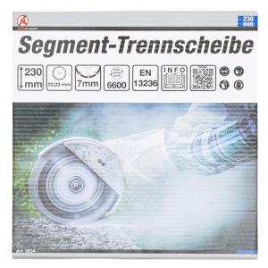 LOT DE 2 DISQUES DIAMANT TOUS MATERIAUX 230 mm