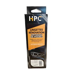 LINGETTES RÉNOVATION PHARES, KIT RESTAURATION OPTIQUES SANS PONÇAGE