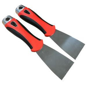 LOT DE 2 GRATTOIRS A FRAPPER INOX 50 x 212 mm