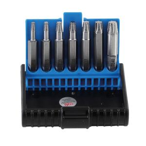 EXTRACTEUR DE VIS TORX ABIMEE POUR VISSEUSE - JEU DE 7 EXTRACTEURS