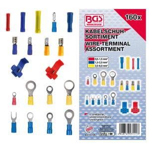 COSSES ELECTRIQUES ISOLEES BGS TECHNIC ASSORTIMENT 160 PCS