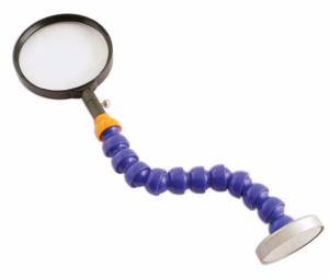 LOUPE AVEC SUPPORT AIMANTE ET TIGE FLEXIBLE