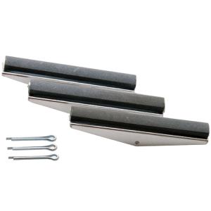 PIERRES DE RECHANGE 100 mm POUR HONOIRS BRUNISSOIRS 3 BRAS GRAIN 180