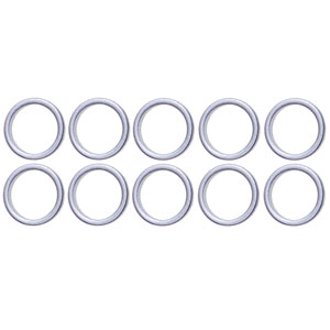 10 JOINTS REPARATION DE VIDANGE ALU DE 13 mm 