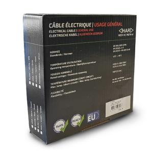 FIL ELECTRIQUE SOUPLE BOITE DE 50 METRES