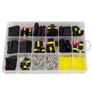 COFFRET DE 424 CONNECTEURS ELECTRIQUES ETANCHES ASSORTIS