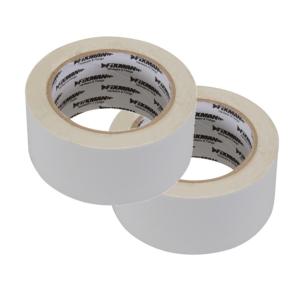 RUBAN ADHESIF ISOLANT ELECTRIQUE BLANC LARGE 2 ROULEAUX