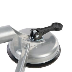 VENTOUSE ALUMINIUM POUR CARROSSERIE PARE BRISE TRIPLE 95 kg Ø 115 mm