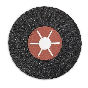 LOT DE 5 DISQUES ABRASIF 125 mm SEMI RIGIDE FLEXIBLE GRAIN 60 