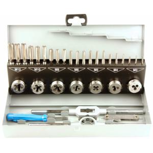 TARAUDS-FILIERES 3 à 12 mm EN COFFRET