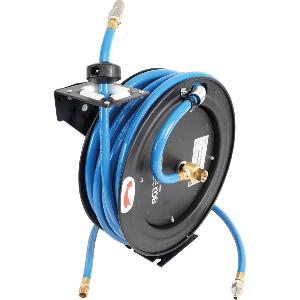 ENROULEUR DE TUYAU AIR BGS Diamètre 12 mm. LONGUEUR 15 Mètres