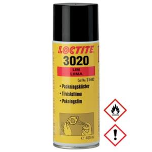 LOCTITE 3020 AEROSOL ETANCHEITE DES JOINTS 400 ml PATE A JOINT MOTEUR