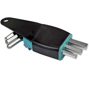 JEU DE 9 CLES MALES ALLEN BTR METRIQUES COURTES - 1,5 à 10 MM