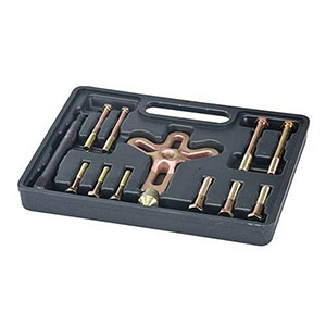 Coffret d'extracteur de roulement avec masse à inertie - 6 pcs