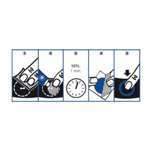 JEU KITS DE REPARATION COMPLET CHAMBRE A AIR VELO ROUTE, VTT - 24 PCS