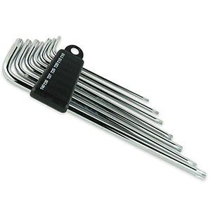 JEU DE 7 CLES TORX EXTRA LONGUES MAGNETIQUES