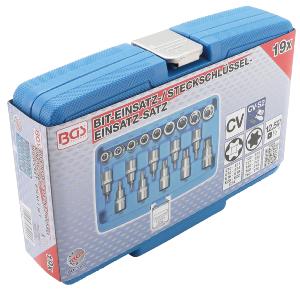 EMBOUTS ET DOUILLES TORX PRESENTES EN COFFRET BGS TECHNIC CARRE 1/2