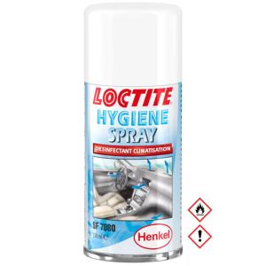 LOCTITE SF 7080 HYGIENE SPRAY NETTOYANT DESINFECTANT MULTI-ACTIONS