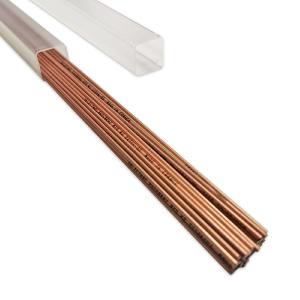 BAGUETTES DE BRASURE 2 MM Cu/Ph POUR BRASAGE FORT DU CUIVRE