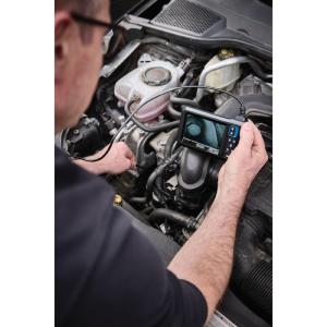 CAMERA D'INSPECTION ENDOSCOPIQUE 1080P 4.3", CABLE 8MM SEMI-RIGIDE 5M