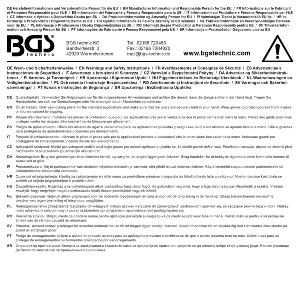 PINCE ETAU BGS COL DE CYGNE POUR SOUDURE ET CARROSSERIE  (280 mm)