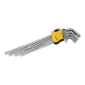 CLES TORX EXTRA LONGUES EXPERT T10 à T50 - JEU DE 9 CLES