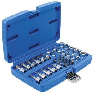 EMBOUTS ET DOUILLES TORX (34 pièces) EN COFFRET BGS CARRE 3/8