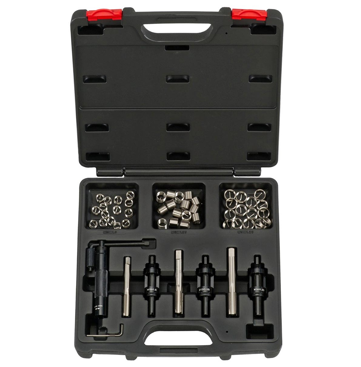 Inserts Filetés (Hélicoïls) M6x1mm - Acier Inox 304 - Lot De 10 - Uxcell - Pour Réparation Filetage