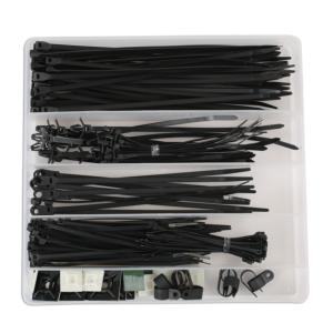 Attache-fil OC-PRO attache cables rilsan 380 x 4.5 noirs - 100 colliers  plastiques 