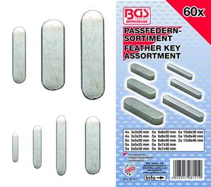 CLAVETTES PARALLELES - ASSORTIMENT DE 60 CLAVETTES