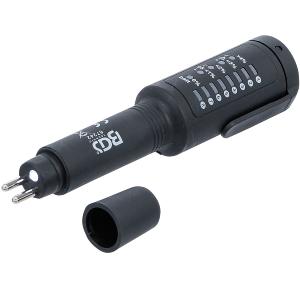 TESTEUR DE LIQUIDE DE FREIN DOT3 DOT4 DOT5.1 AVEC LED - BGS TECHNIC