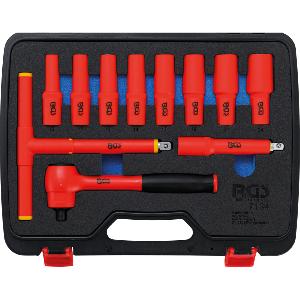 COFFRET 11 OUTILS ISOLES 1000V VDE DOUILLES CARRE 1/2"