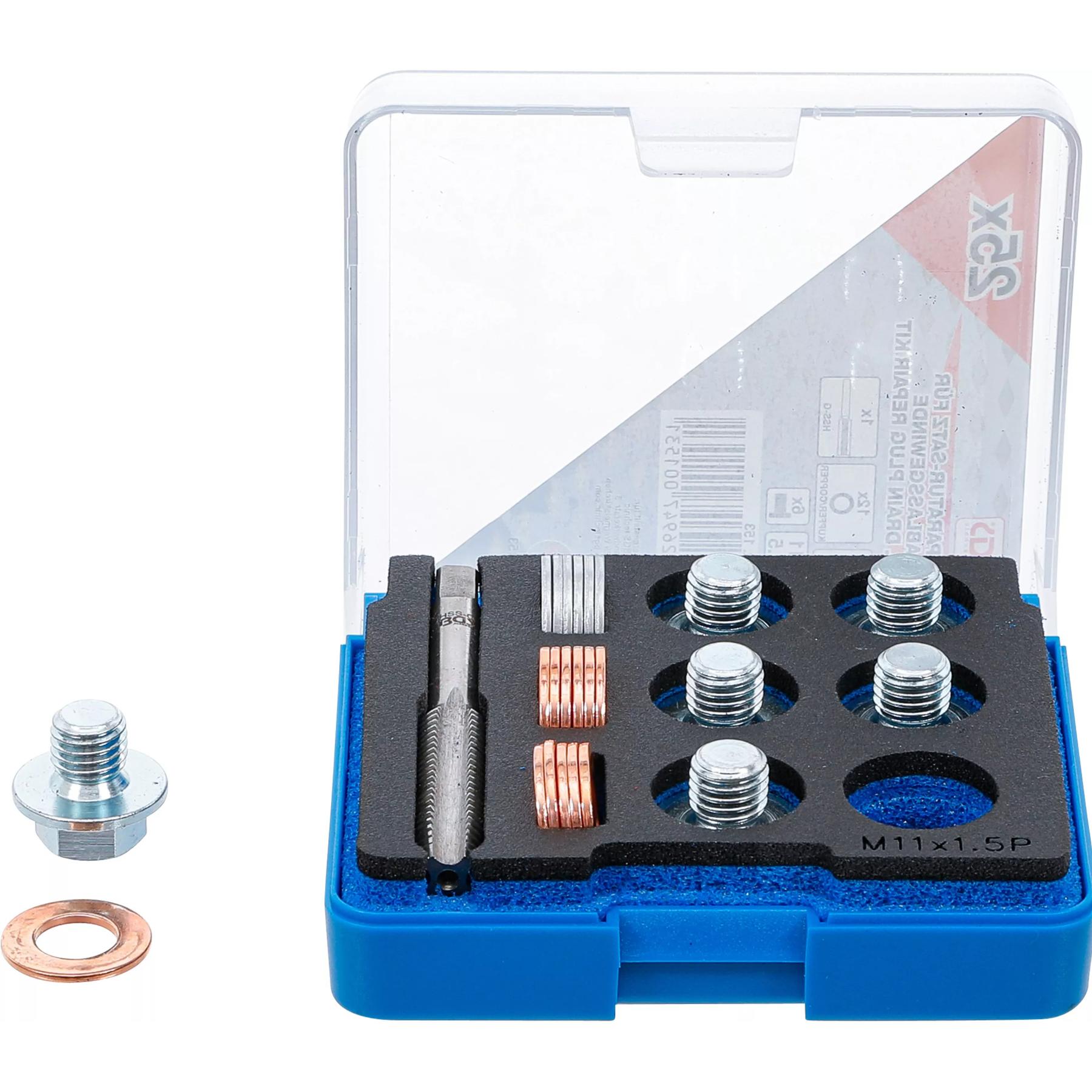 Coffret 13 bouchons de vidange de réparation + joints - HU 2019 - CLAS  Equipements