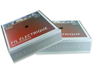 FIL ELECTRIQUE SOUPLE BOITE 50 METRES