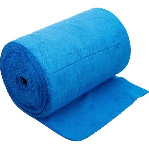 ROULEAU DE 100 TISSUS MICROFIBRES DETACHABLES REUTILISABLE 270X270 MM