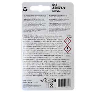 LOCTITE 648 FREIN FILET PROFESSIONNEL FIXATION FORTE 5 ml