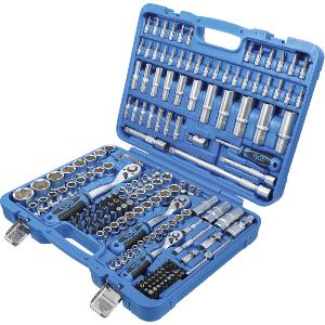 MALLETTE OUTILLAGE COFFRET DE DOUILLES 1/2, 3/8, 1/4  BGS TECHNIC 192