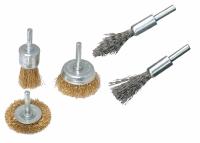 BROSSES METALLIQUES DROITES ASSORTIES