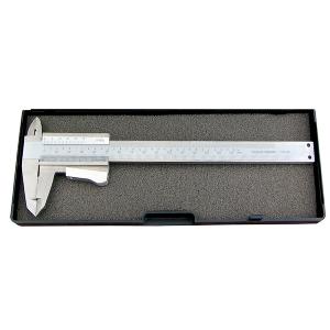 PIED A COULISSE INOX 200 mm DE PRECISION VERNIER 1/20eme