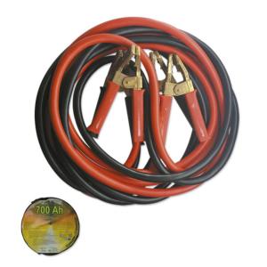 CABLES DE DEMARRAGE PRO HD 70mm² 7 Mètres PINCES COUDEES EN LAITON