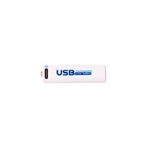 PILES AA RECHARGEABLES USB-C Li-ION 1,5V 1733mAh/2500mWh - 2 PIECES