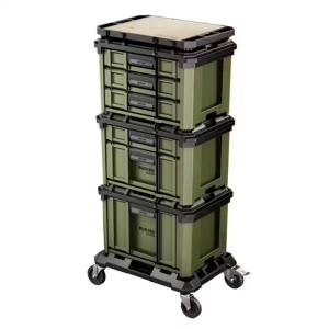 CHARIOT, BOÎTE À OUTILS RANGEMENT MODULAIRE ROULANTE BUNKER LOAD-UP