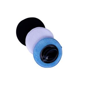 SET DE 3 TAMPONS DE POLISSAGE MICROFIBRE 125X20 MM AVEC POIGNÉE