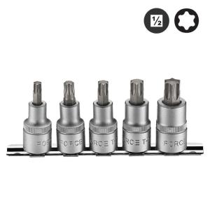 TORX TAILLE 40-45-50-55-60 SUR RACK  JEU DE 5 EMBOUTS   