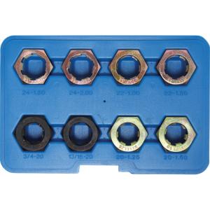 COFFRET FILIERES POUCE/METRIQUE POUR ARBRES D'ENTRAÎNEMENT, ARTICULÉS