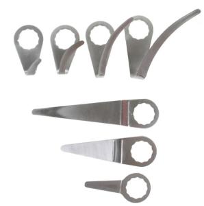 KIT DE 7 LAMES BGS RECHANGE POUR COUTEAUX DE PARE BRISE PNEUMATIQUES